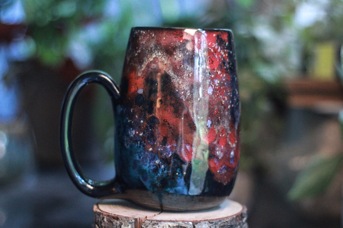 23-A Rainbow Stellar Mug - TOP SHELF, 24 oz.