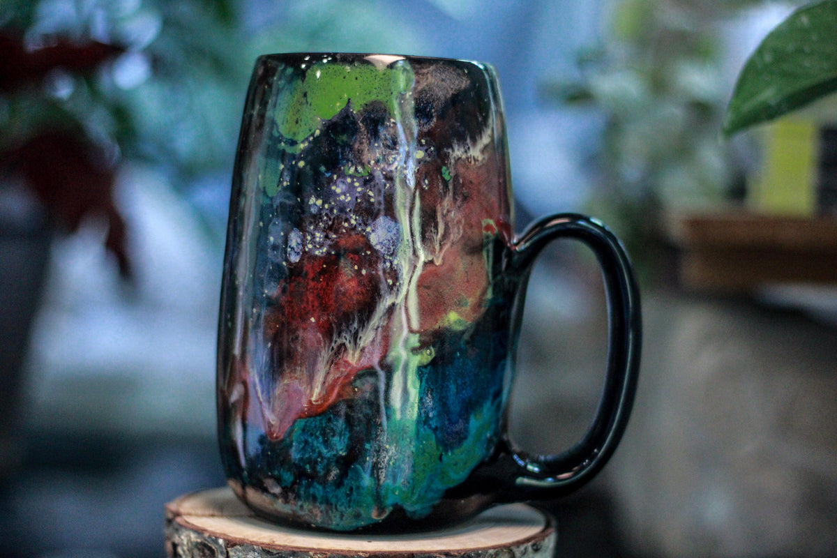 23-A Rainbow Stellar Mug - TOP SHELF, 24 oz.