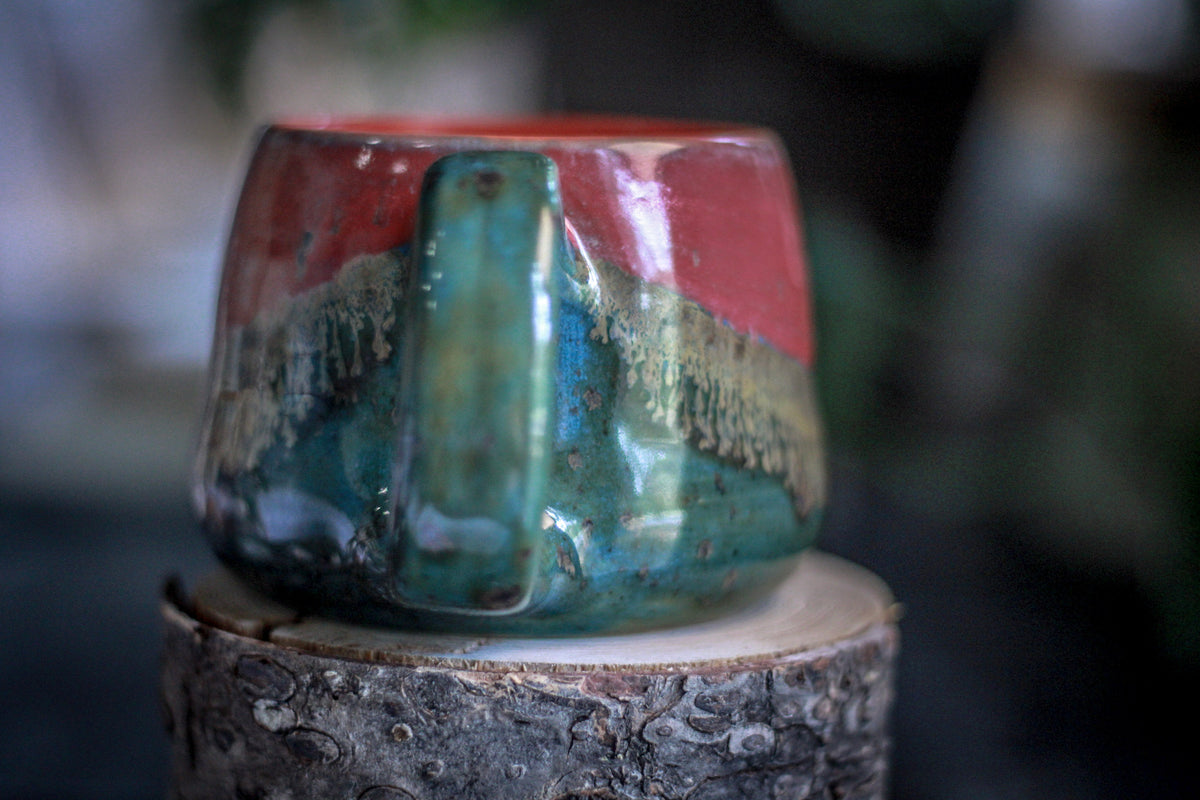 EXPERIMENTAL AUCTION #23 - Squat Gourd Mug, 13 oz.