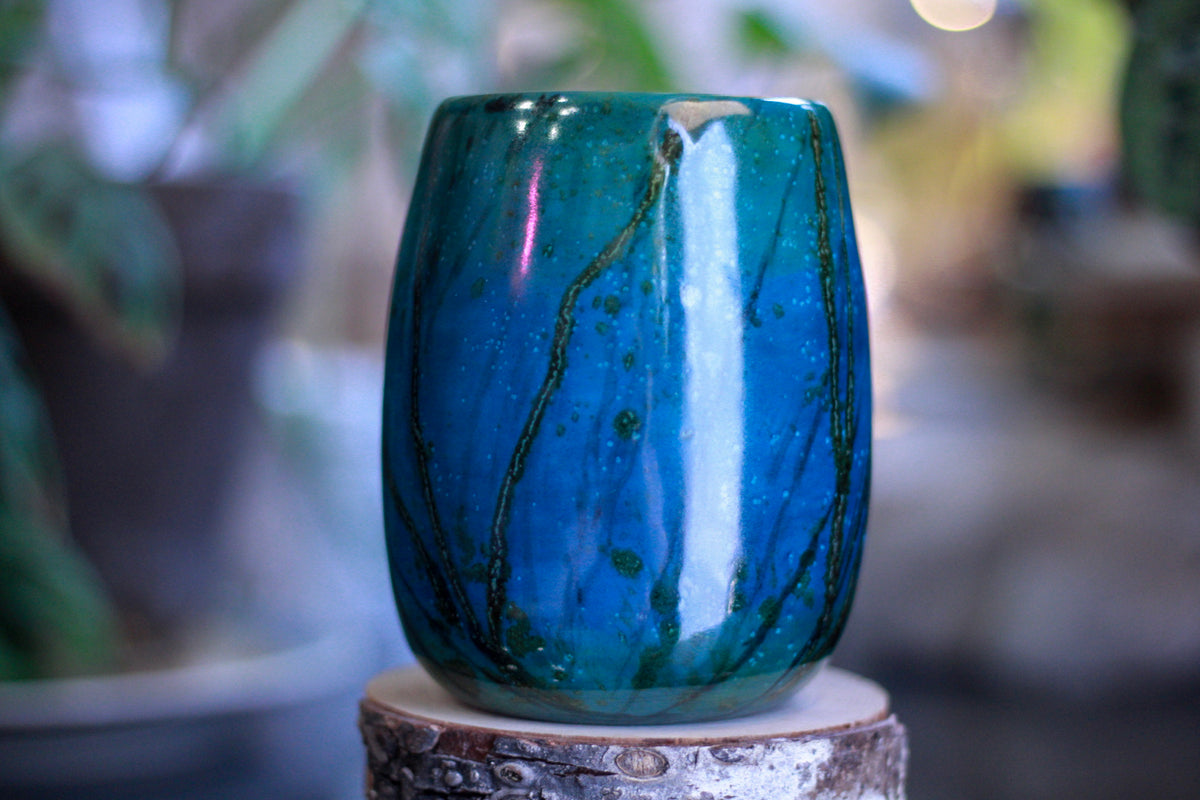 21-B Labradorite Notched Mug - TOP SHELF MISFIT, 22 oz.