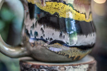 Load image into Gallery viewer, 25-B Bumblebee Jasper Gourd Mug, 22 oz.