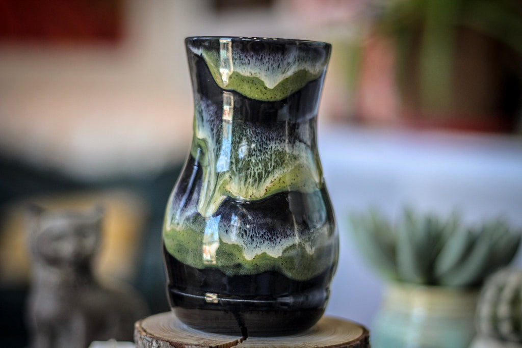 21-E Mossy Grotto Barely Flared Acorn Mug, 17 oz.