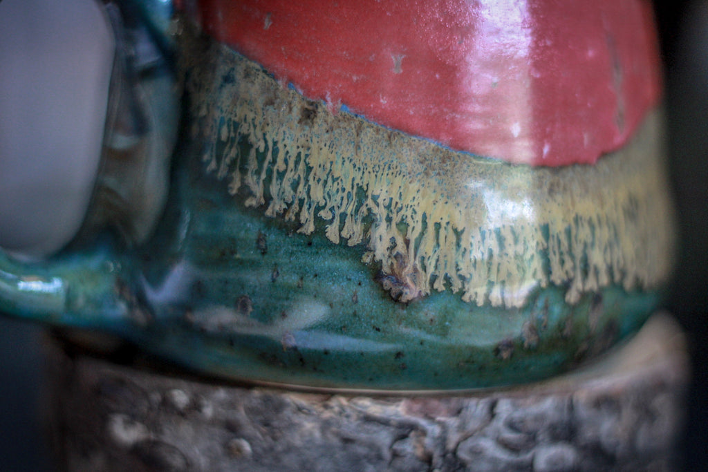 EXPERIMENTAL AUCTION #23 - Squat Gourd Mug, 13 oz.