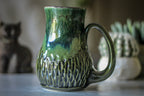 26-E PROTOTYPE Barely Flared Textured Mug, 17 oz.