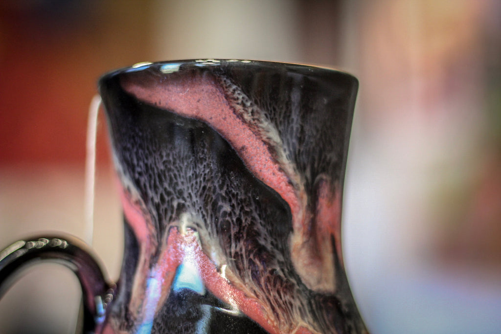 23-D Amethyst Grotto Flared Acorn Notched Mug, 19 oz.