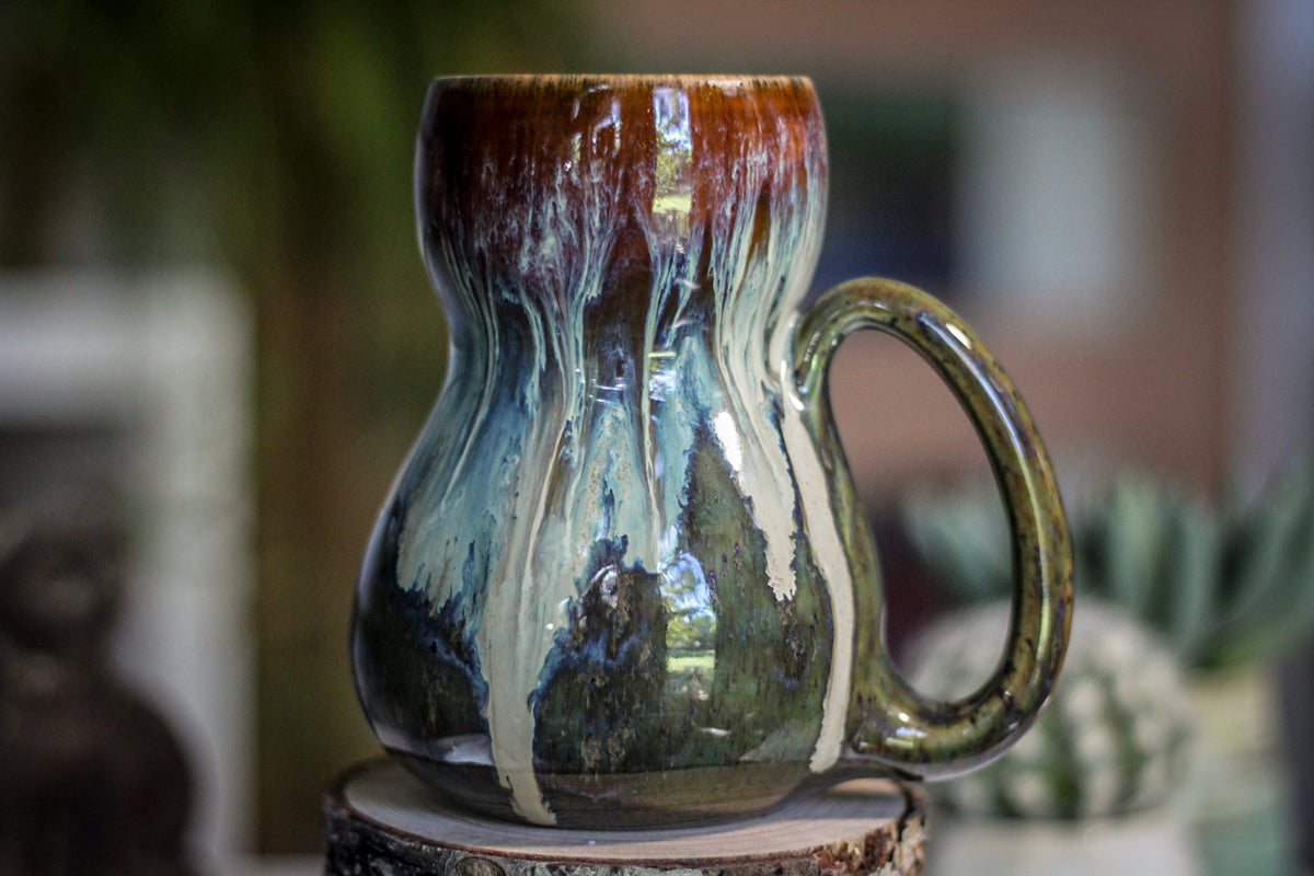 03-D New Wave Gourd Mug - TOP SHELF, 20 oz.