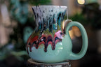 03-B Rainbow Grotto Flared Notched Mug - TOP SHELF MISFIT, 27 oz.