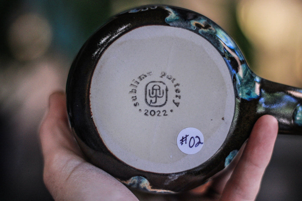 02-B PROTOTYPE Notched Mug - TOP SHELF MISFIT, 24 oz.