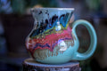 03-C Aqua Grotto Flared Mug - MINOR MISFIT, 16 oz. - 10% off