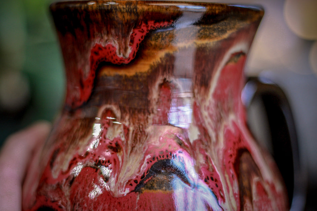 21-D Molten Bliss Variation Flared Mug - TOP SHELF, 27 oz.