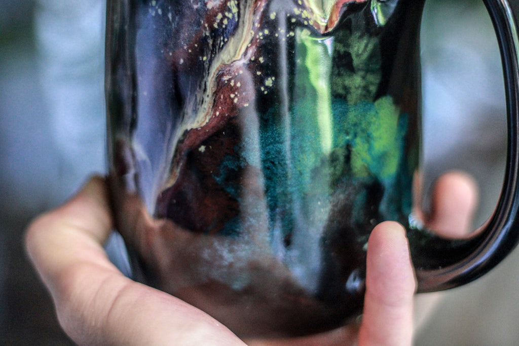 23-A Rainbow Stellar Mug - TOP SHELF, 26 oz.