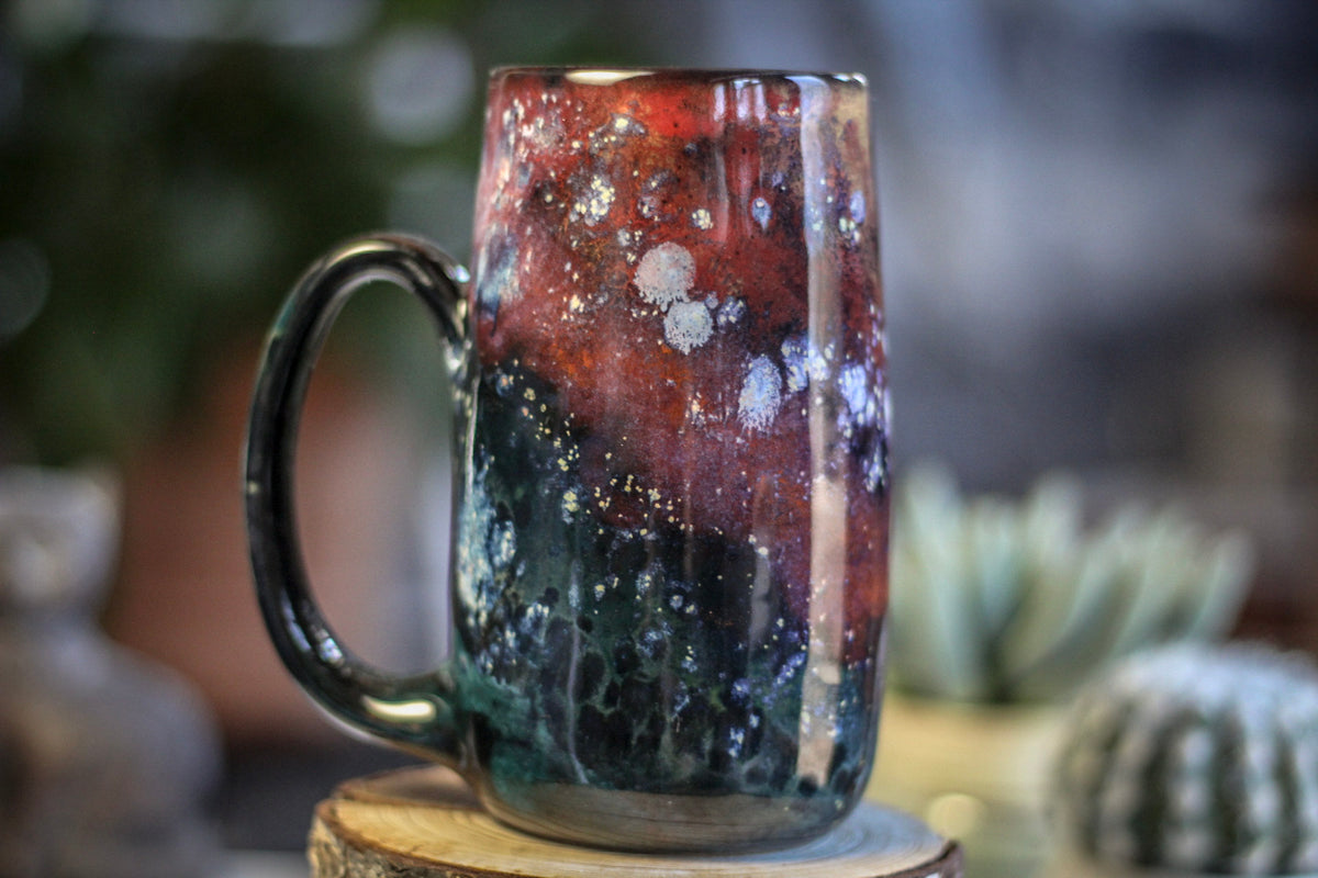 22-A Rainbow Stellar Mug - TOP SHELF, 19 oz.
