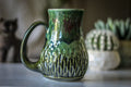 26-E PROTOTYPE Barely Flared Textured Mug, 17 oz.
