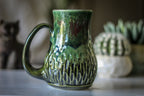 26-E PROTOTYPE Barely Flared Textured Mug, 17 oz.