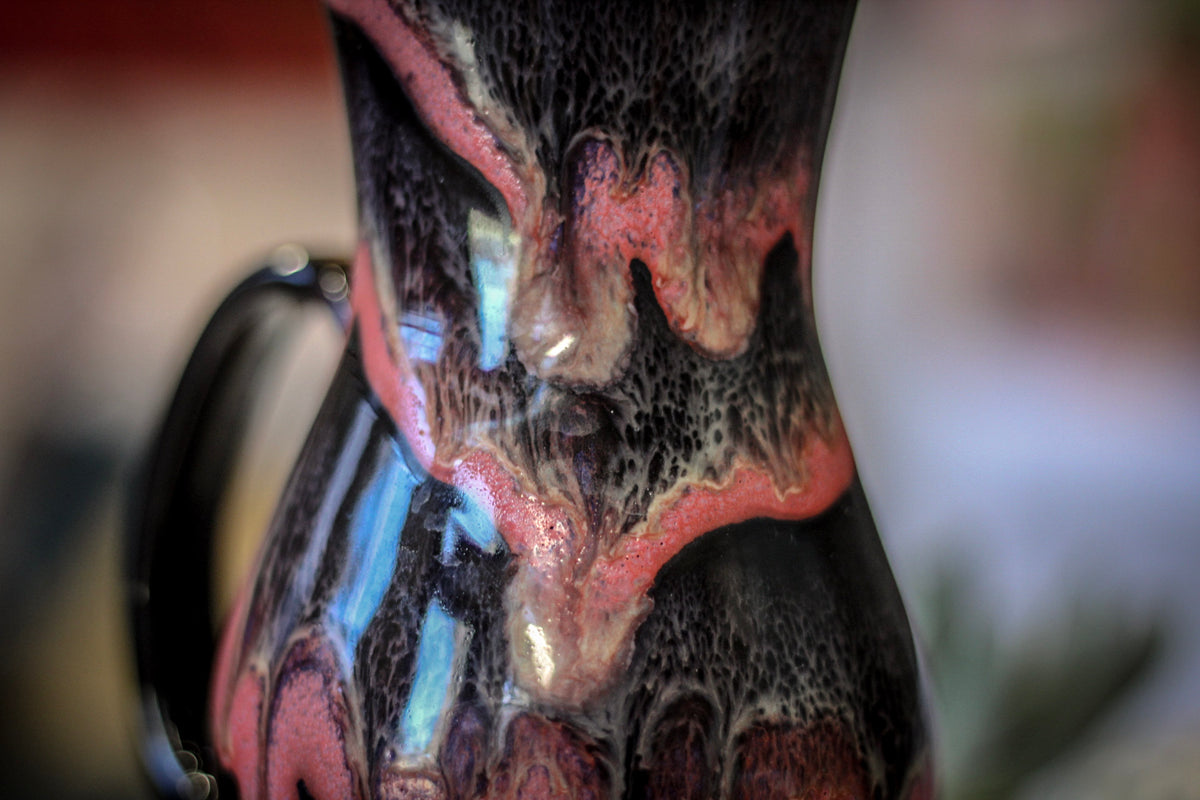 23-D Amethyst Grotto Flared Acorn Notched Mug, 19 oz.