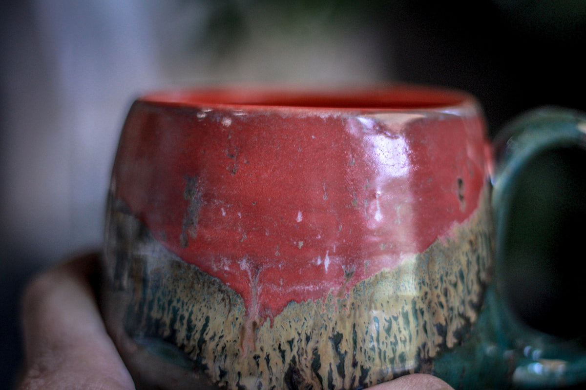 EXPERIMENTAL AUCTION #23 - Squat Gourd Mug, 13 oz.