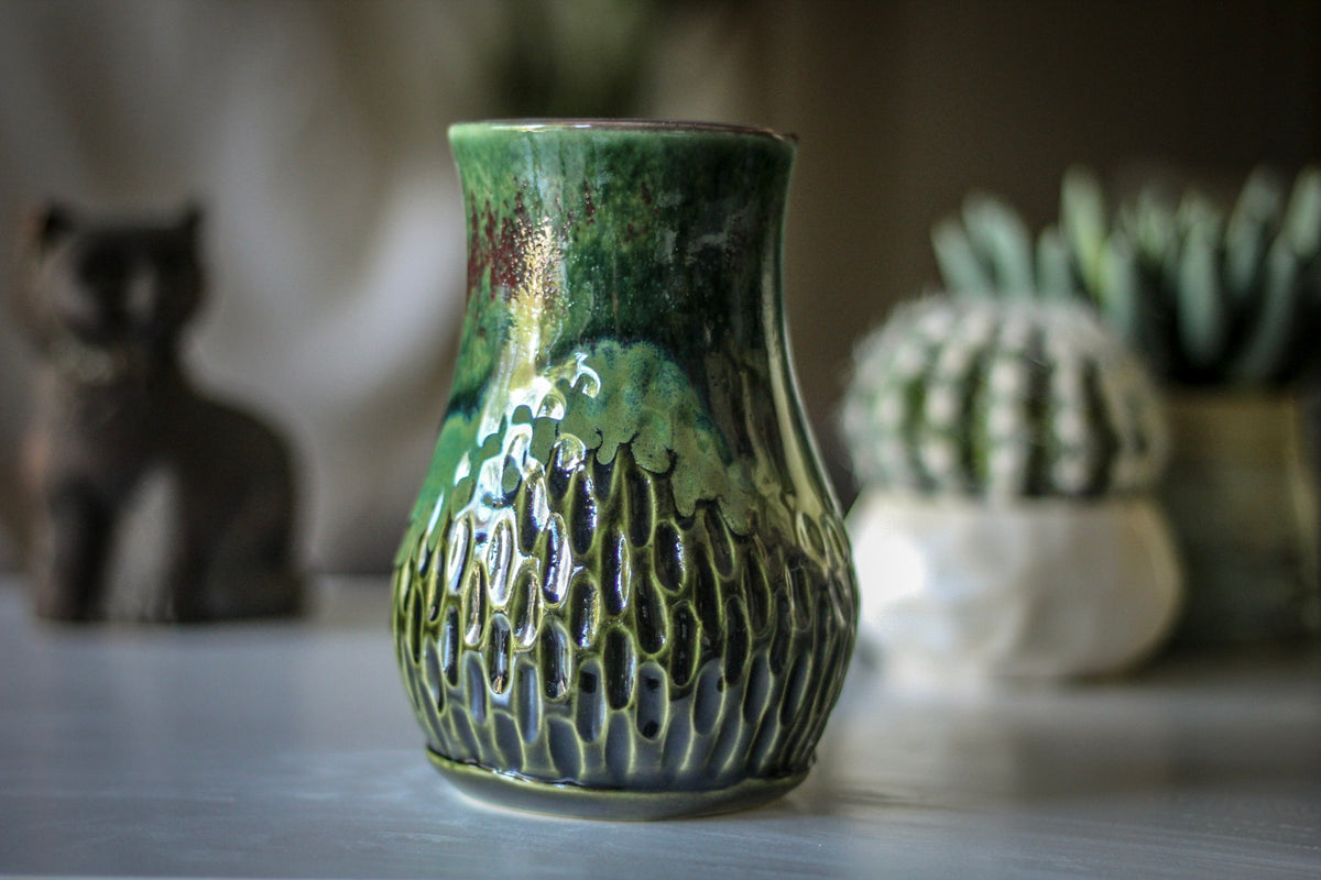 26-E PROTOTYPE Barely Flared Textured Mug, 17 oz.