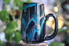 DRAWING WINNER: 24-D Turquoise Grotto Notched Mug, 24 oz.