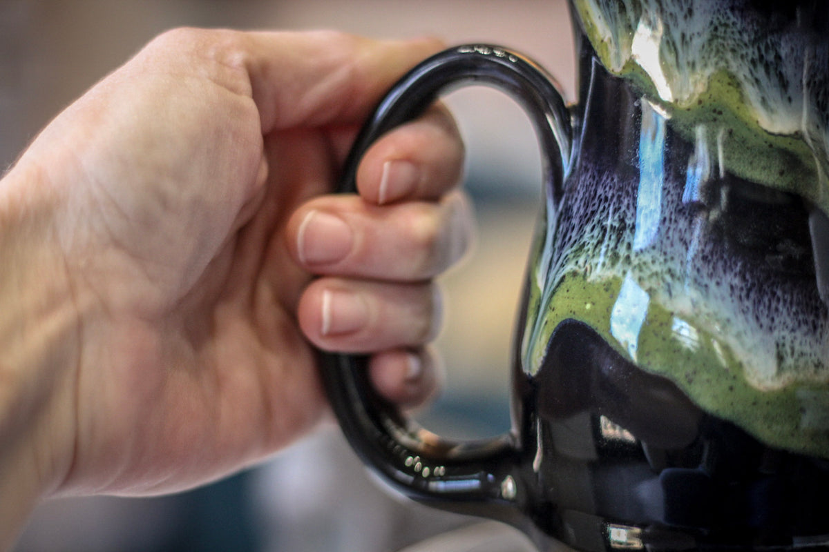 21-E Mossy Grotto Barely Flared Acorn Mug, 17 oz.