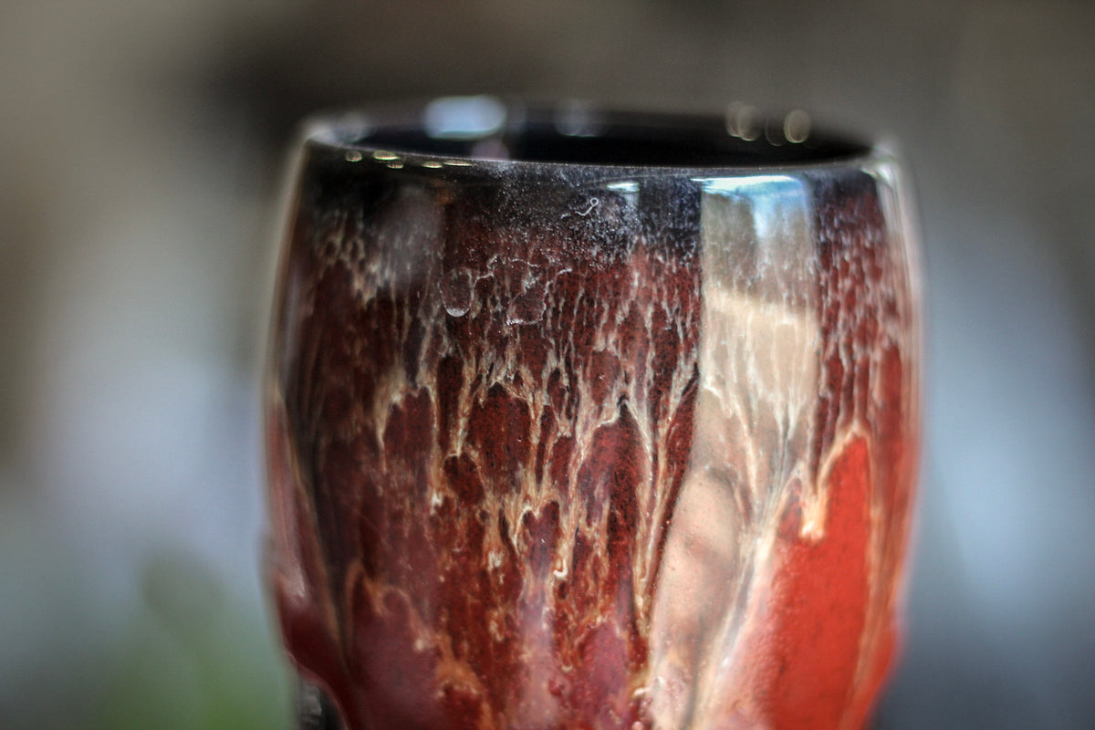 22-C Molten Magic Notched Gourd Mug - TOP SHELF, 17 oz.