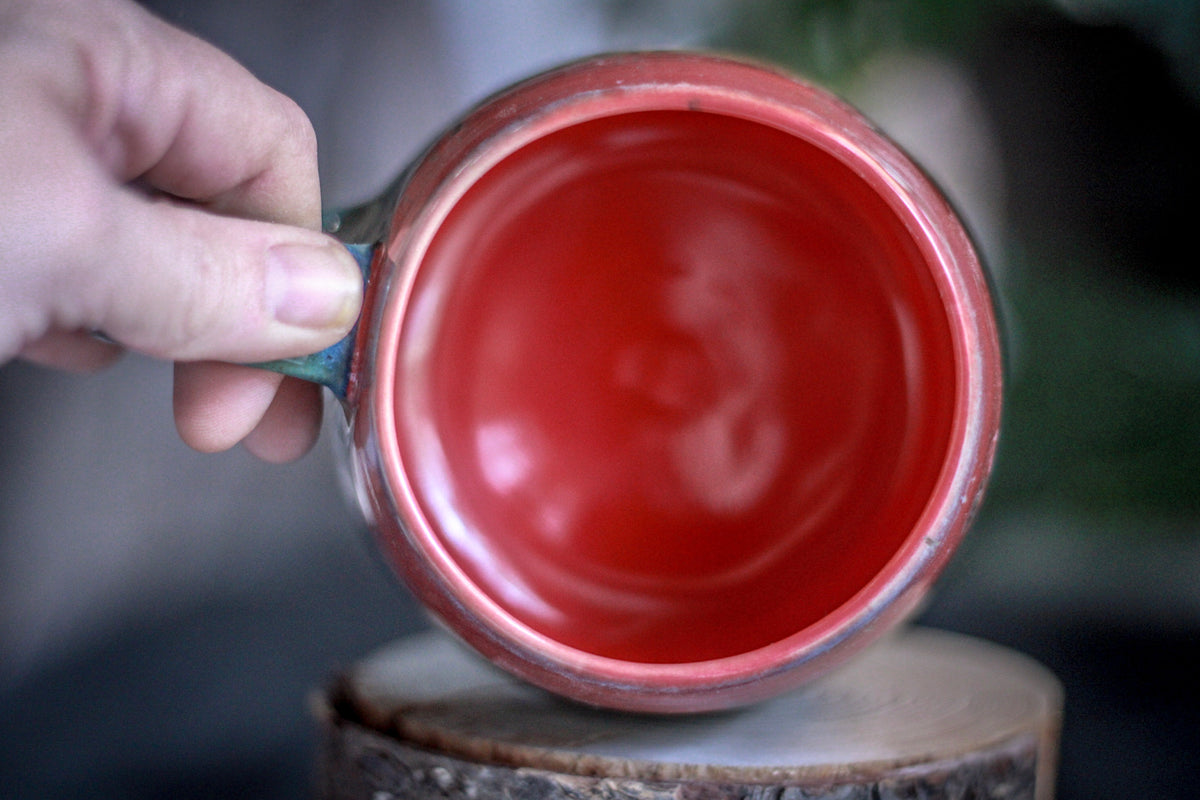 EXPERIMENTAL AUCTION #23 - Squat Gourd Mug, 13 oz.
