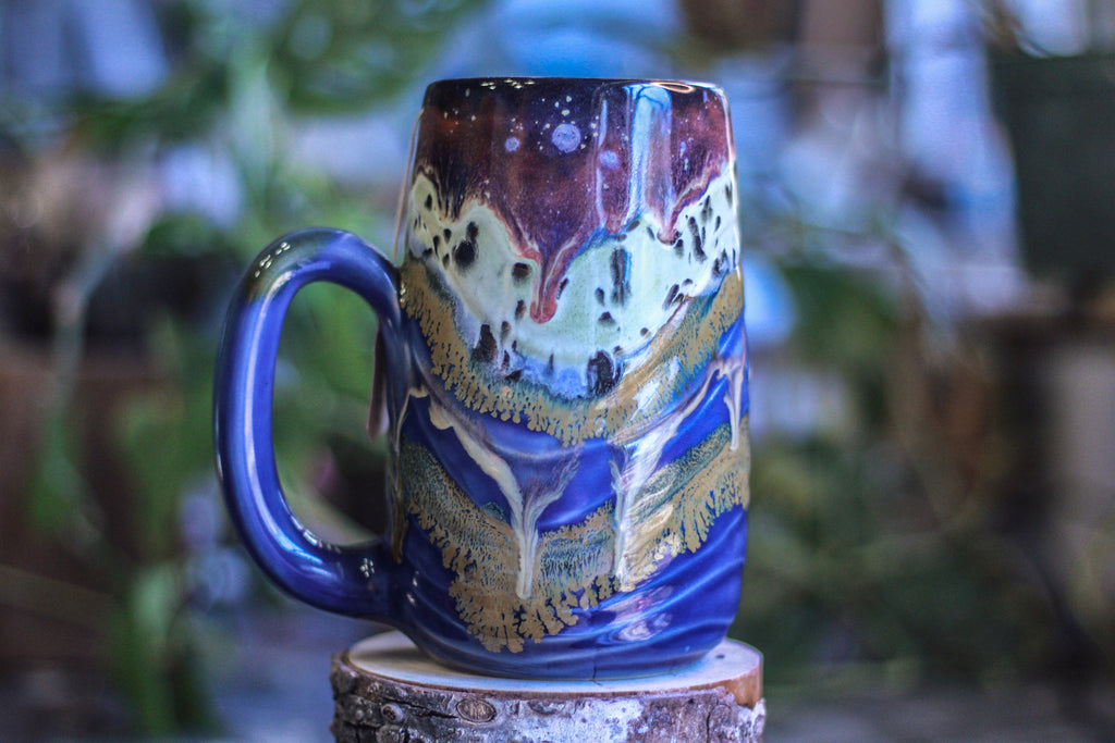 21-B Rocky Mountain Midnight Textured Mug, 24 oz.