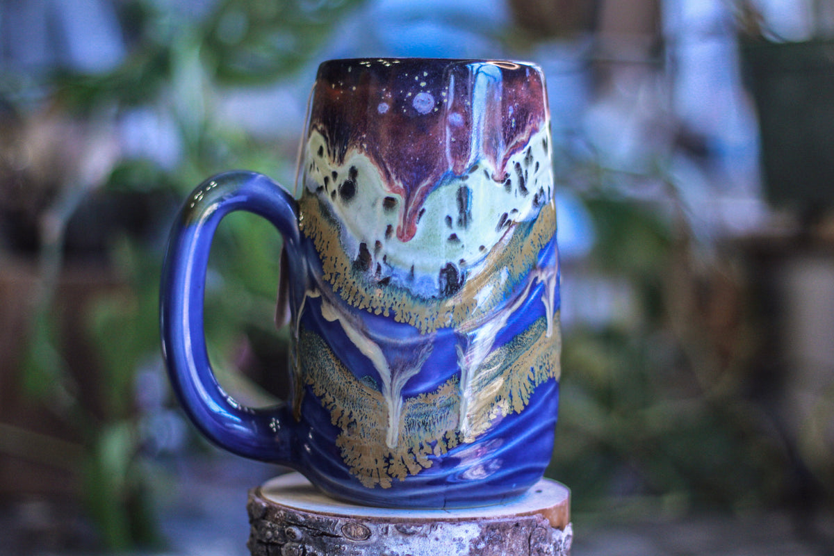 21-B Rocky Mountain Midnight Textured Mug, 24 oz.