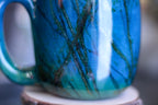 21-B Labradorite Notched Mug - TOP SHELF MISFIT, 22 oz.