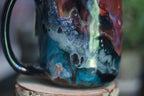 22-A Rainbow Stellar Notched Mug - TOP SHELF MISFIT, 25 oz.