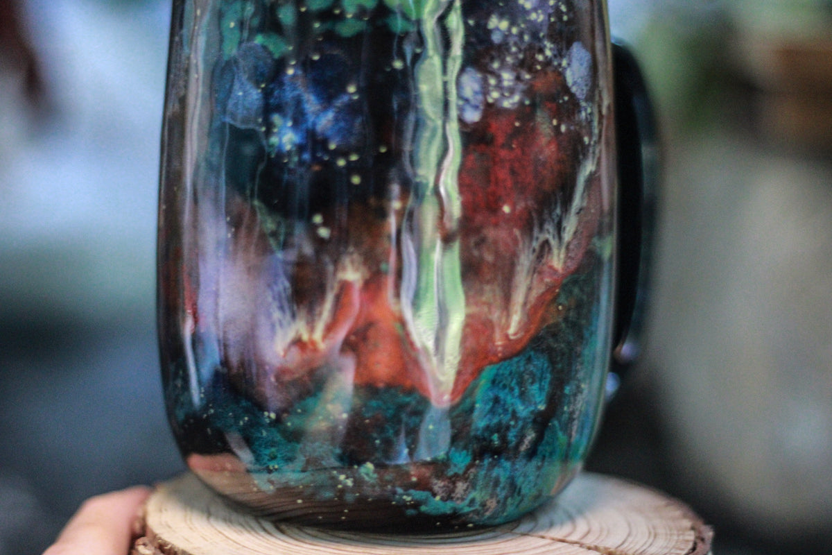 23-A Rainbow Stellar Mug - TOP SHELF, 24 oz.