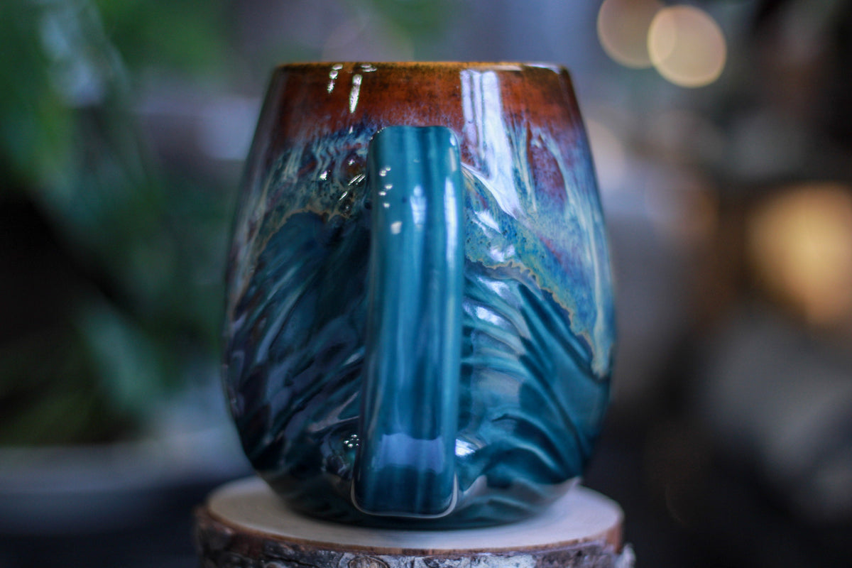 22-D New Wave Textured Mug - TOP SHELF, 21 oz.