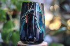 DRAWING WINNER: 24-D Turquoise Grotto Notched Mug, 24 oz.