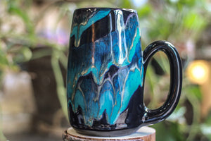 23-D Turquoise Grotto Mug, 24 oz.