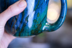 21-B Labradorite Notched Mug - TOP SHELF MISFIT, 22 oz.