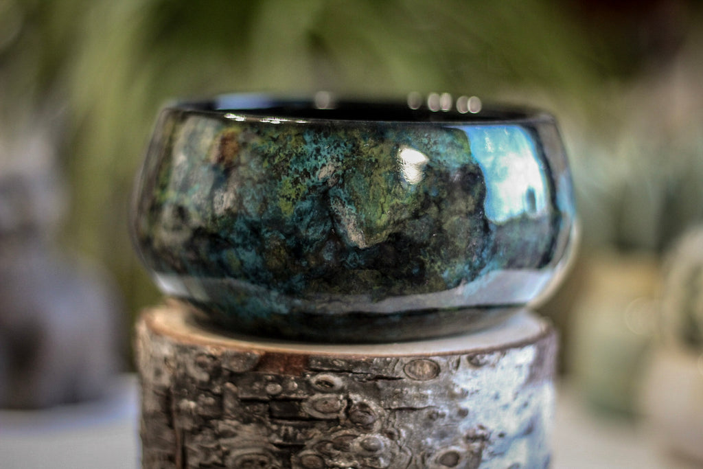 23-B Moss Agate Bowl, 17 oz.