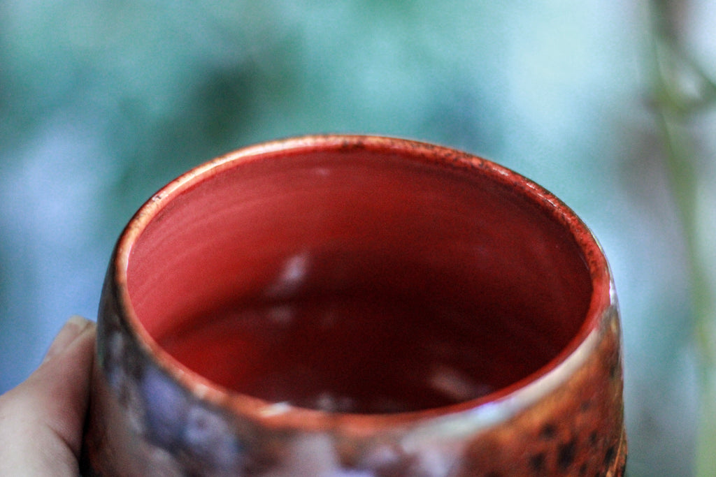 EXPERIMENTAL AUCTION #23 Squat Gourd Cup, 13 oz.