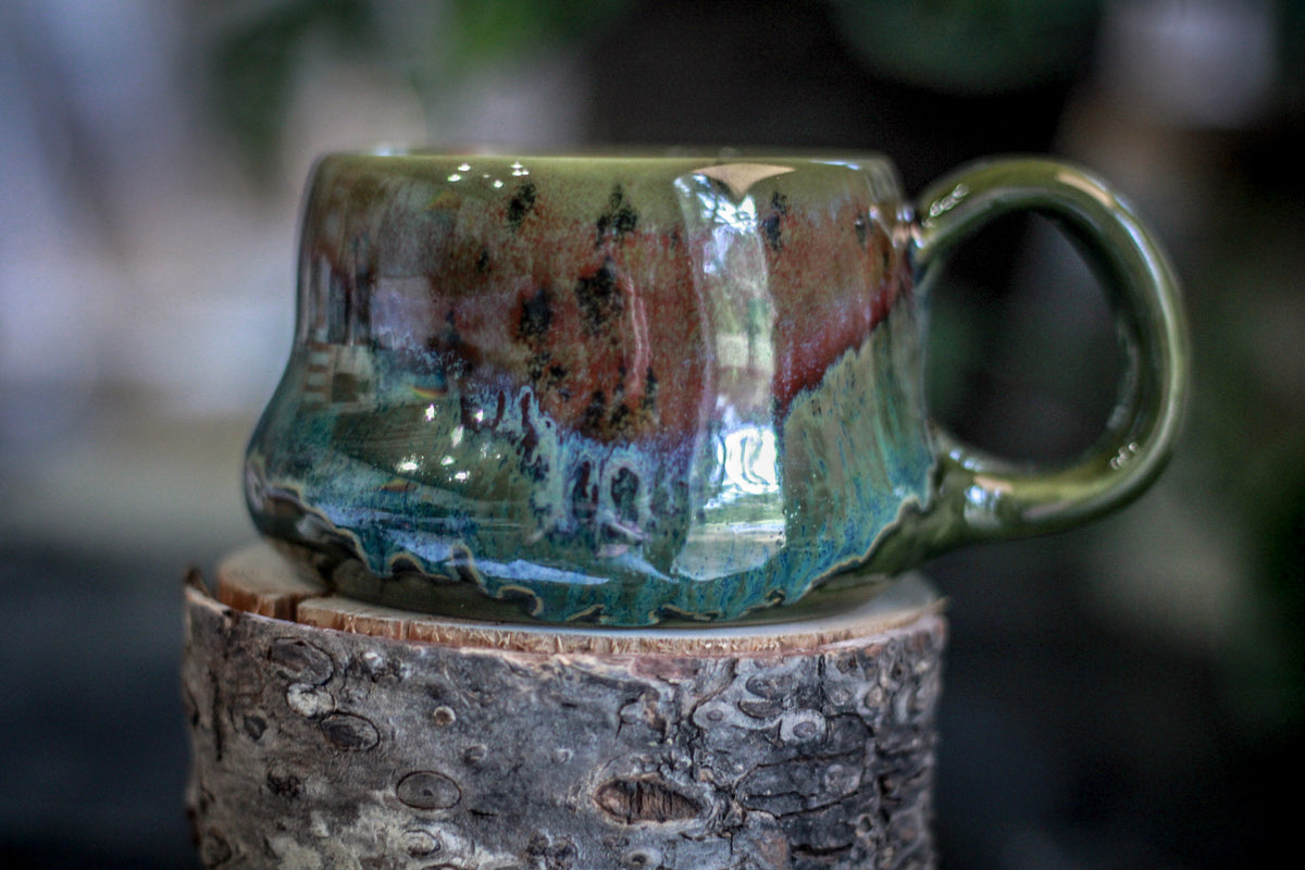 EXPERIMENTAL AUCTION #24 - Squat Gourd Mug, 12 oz.