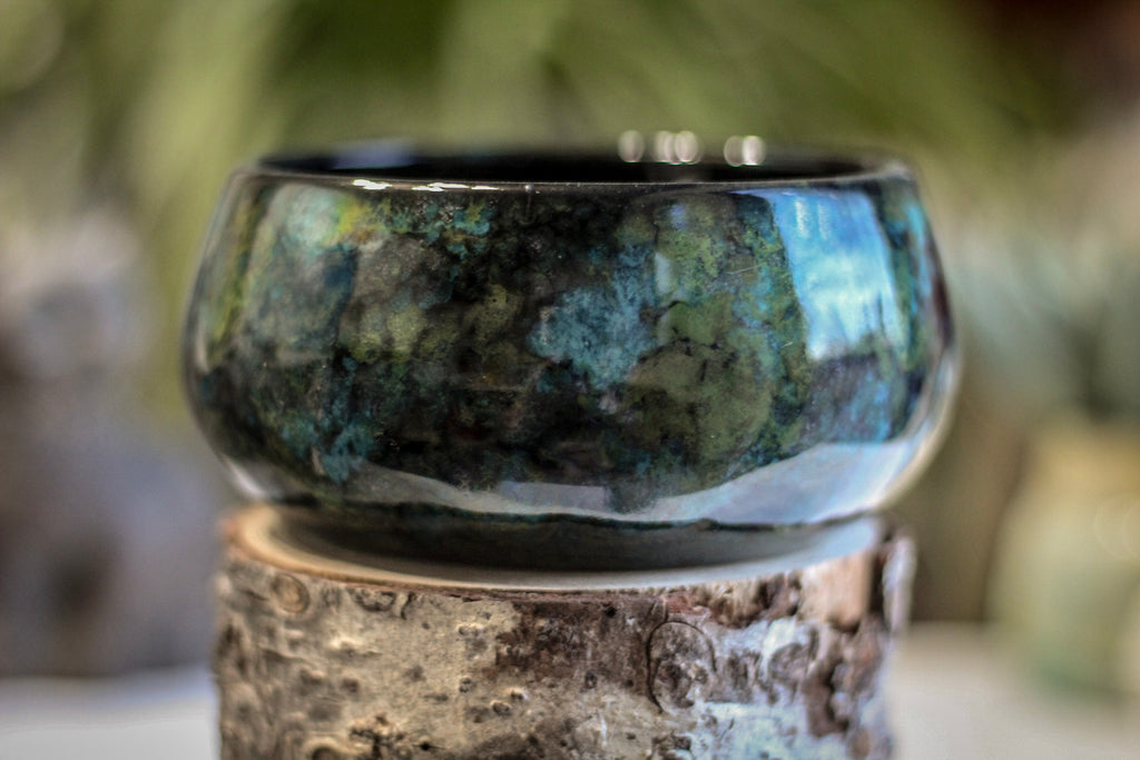 23-B Moss Agate Bowl, 17 oz.