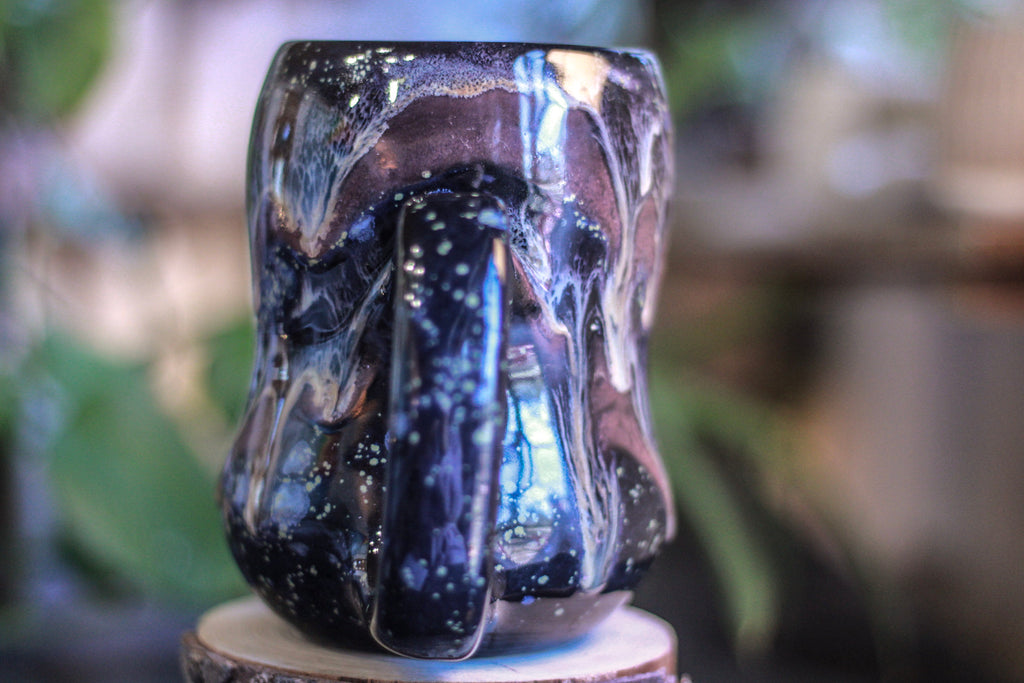 29-C Cosmic Amethyst Grotto Gourd Mug, 24 oz.