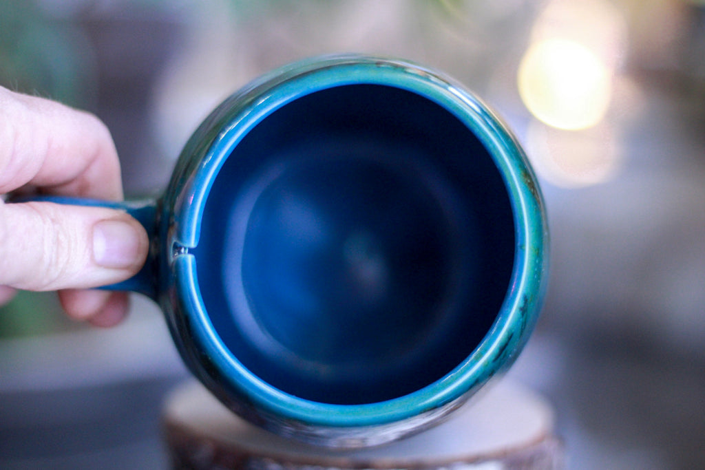 21-B Labradorite Notched Mug - TOP SHELF MISFIT, 22 oz.