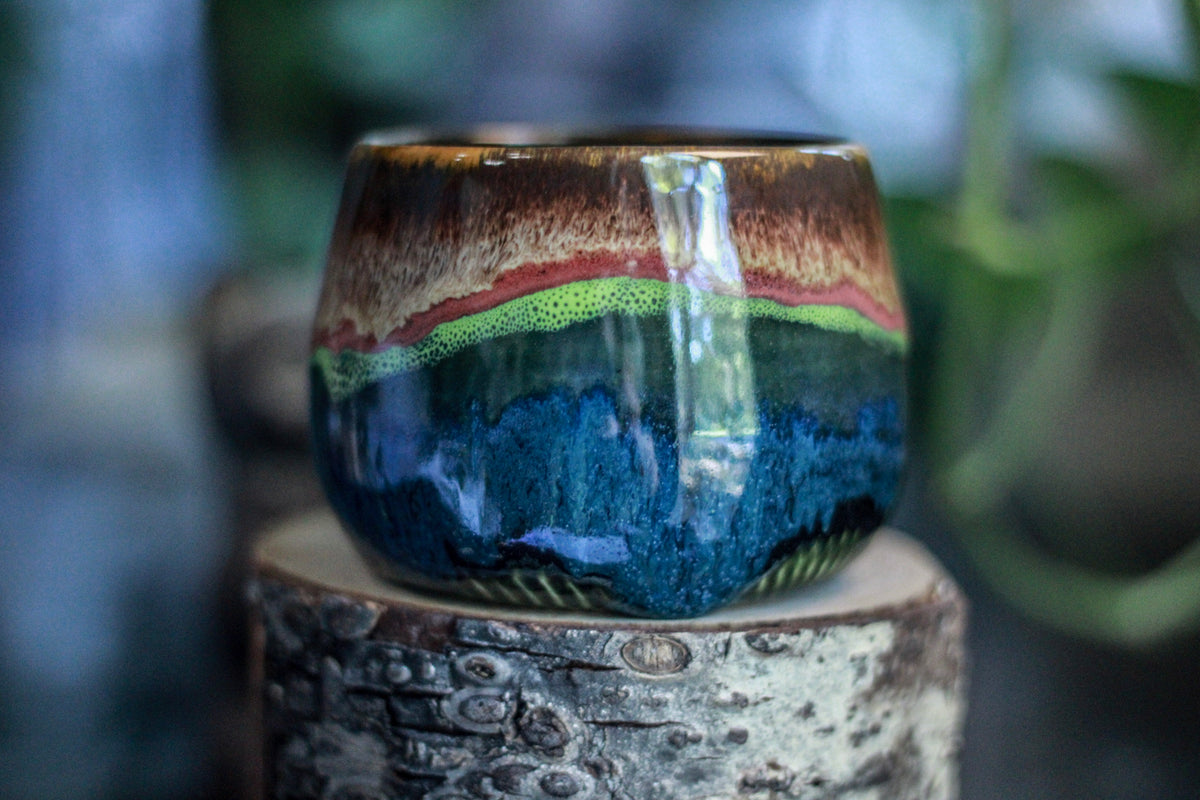EXPERIMENTAL AUCTION #24 Squat Textured Mug, 10 oz.