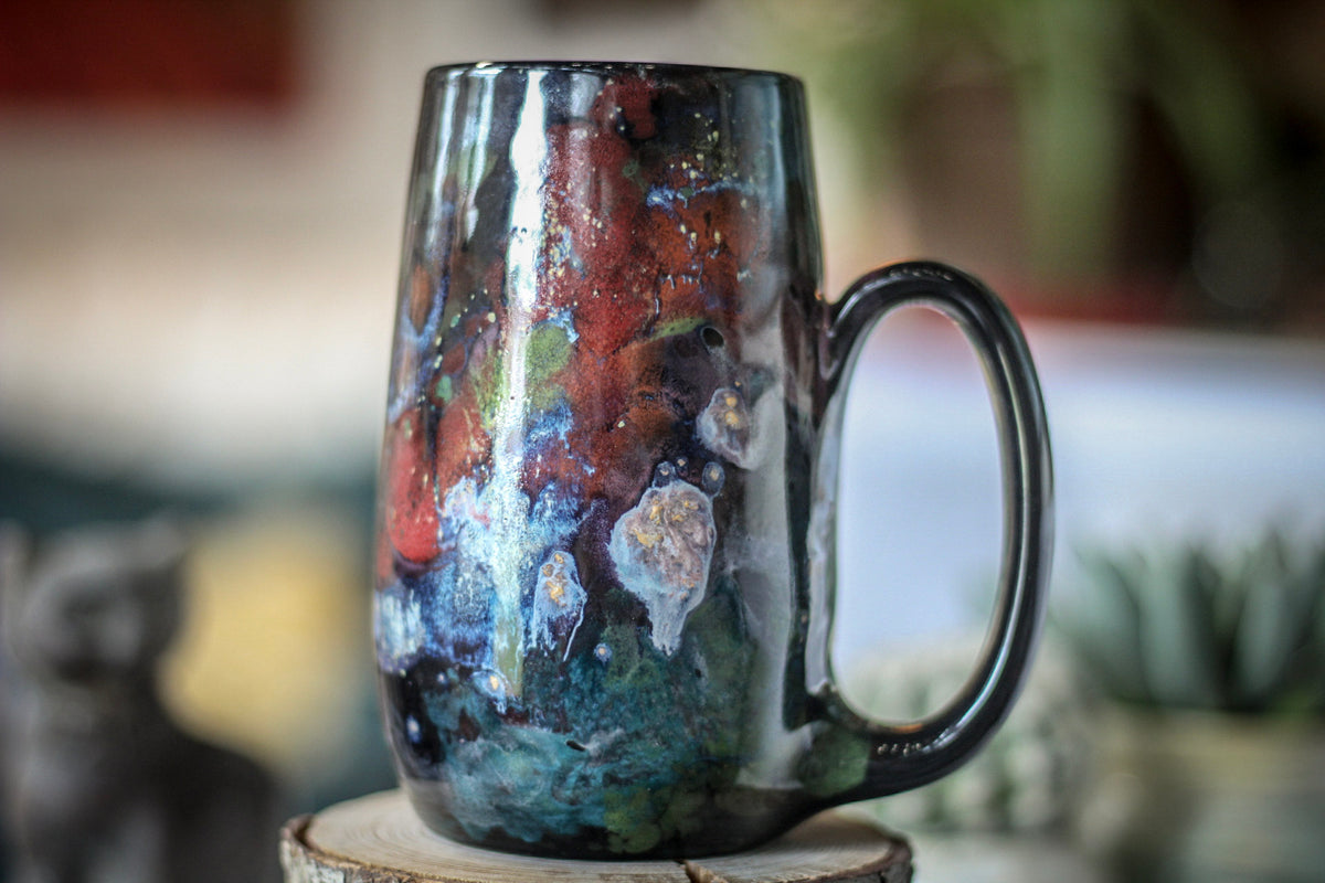 25-A Rainbow Stellar Mug - TOP SHELF, 19 oz.