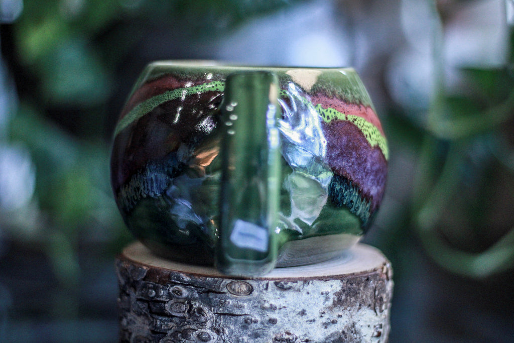 03-D Coleus Squat Mug, 17 oz.