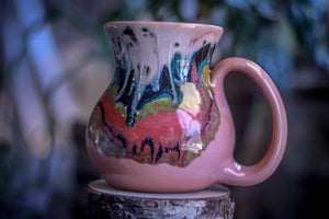 04-B Pink Rainbow Grotto Flared Mug, 23 oz.