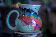 Load image into Gallery viewer, 03-C Aqua Grotto Flared Mug - MINOR MISFIT, 16 oz. - 10% off