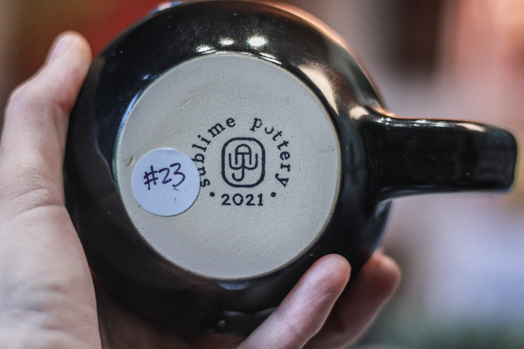 EXPERIMENT AUCTION #23 - Notched Flared Mug, 20 oz.