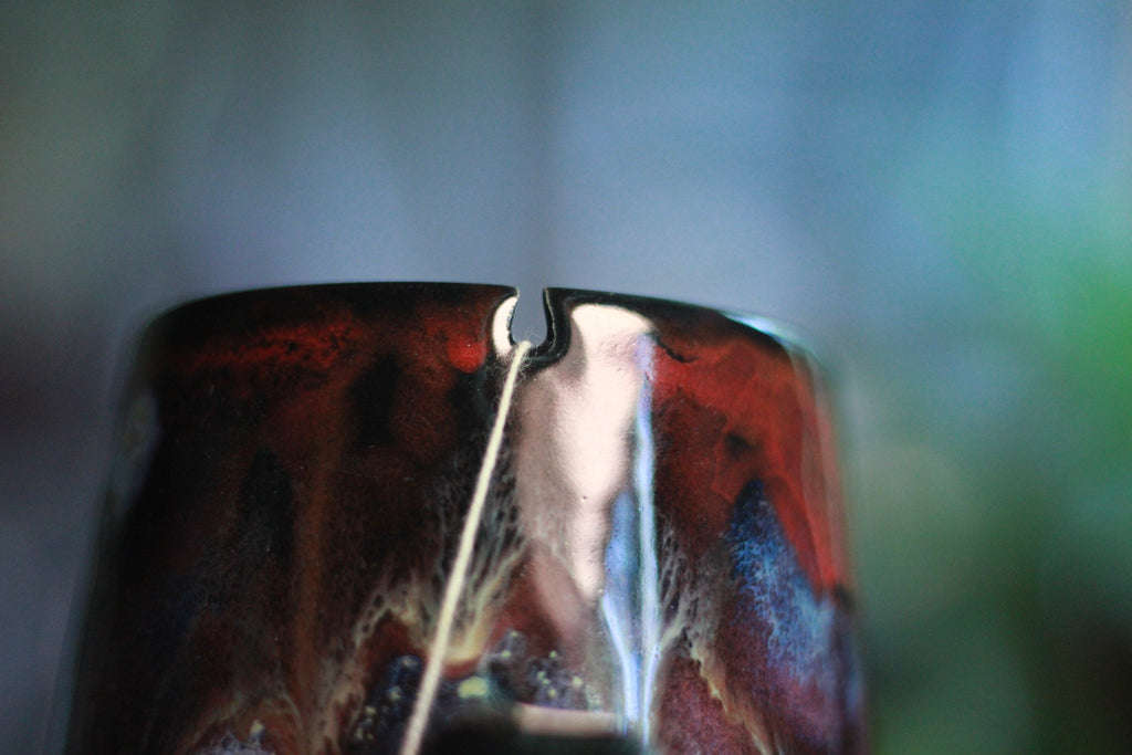 22-A Rainbow Stellar Notched Mug - TOP SHELF MISFIT, 25 oz.