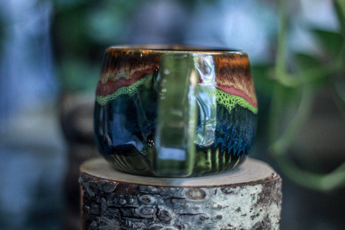 EXPERIMENTAL AUCTION #24 Squat Textured Mug, 10 oz.