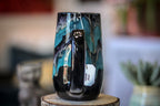 22-E Teal Grotto Notched Mug, 16 oz.