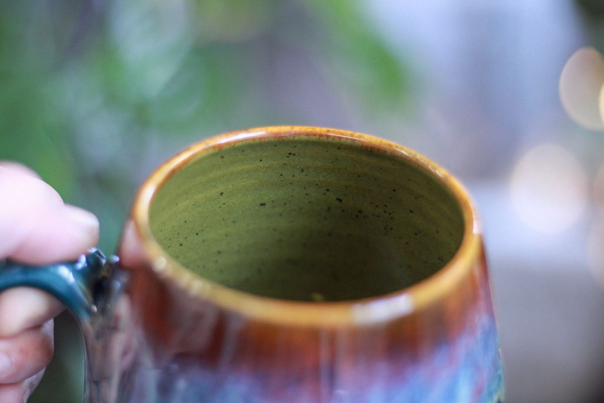 22-D New Wave Textured Mug - TOP SHELF, 21 oz.